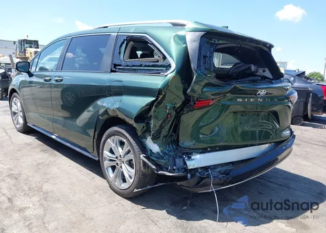 2024 Toyota Sienna Platinum z USA, uszkodzony, nr VIN 5TDERKEC3RS190557